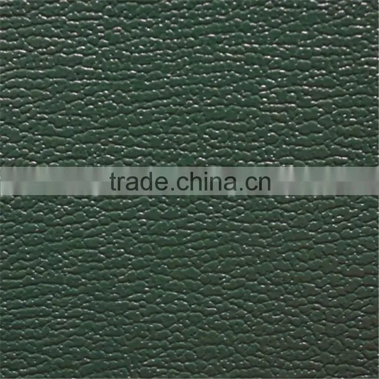 2016 Customized Color Grease-proof Embossed Faux Leatherette Paper