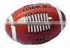 PVC inflatable rugby ball