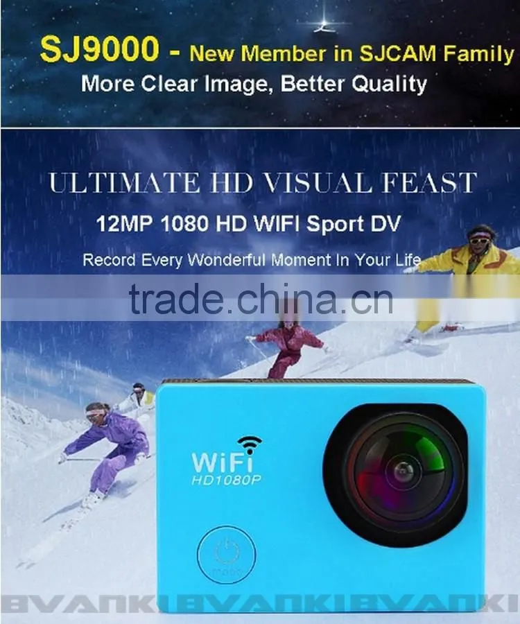 2016 trending products Action Camera 30M Waterproof Camera WiFi Full HD 1080p 12Mp Video DV Sports Camera accept paypal