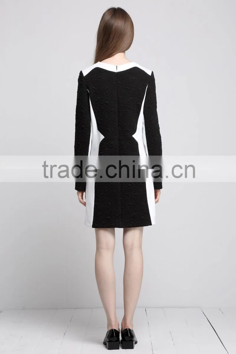black and white party dress cocktail dress