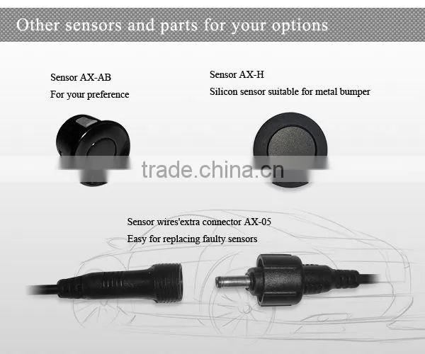 Best car reversing system for car parking led color sesor