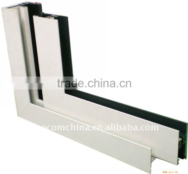Different Colors Wood Grain Aluminium Profile for Windows and door
