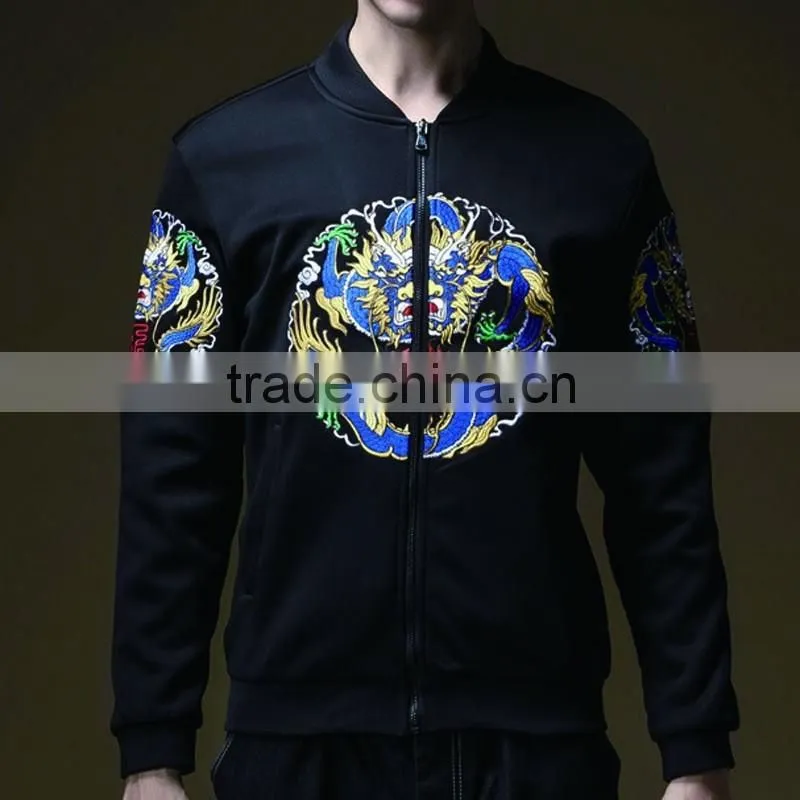 Men embroidered Jacket,Man Baseball jacket ,embroidered baseball jacket