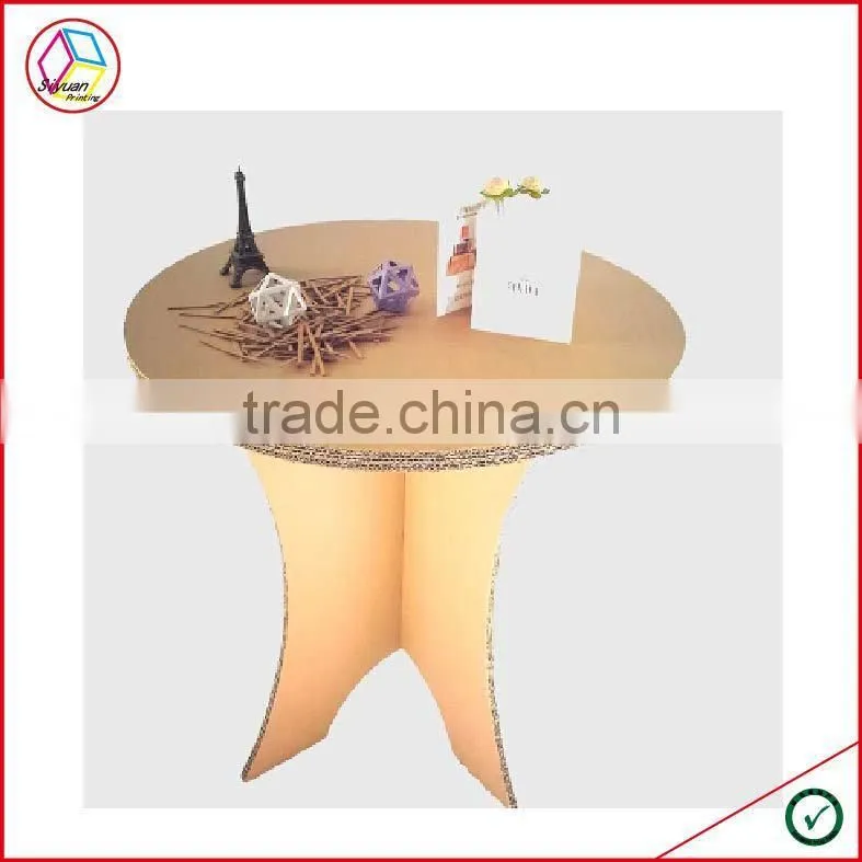 High Quality Round Cardboard Table