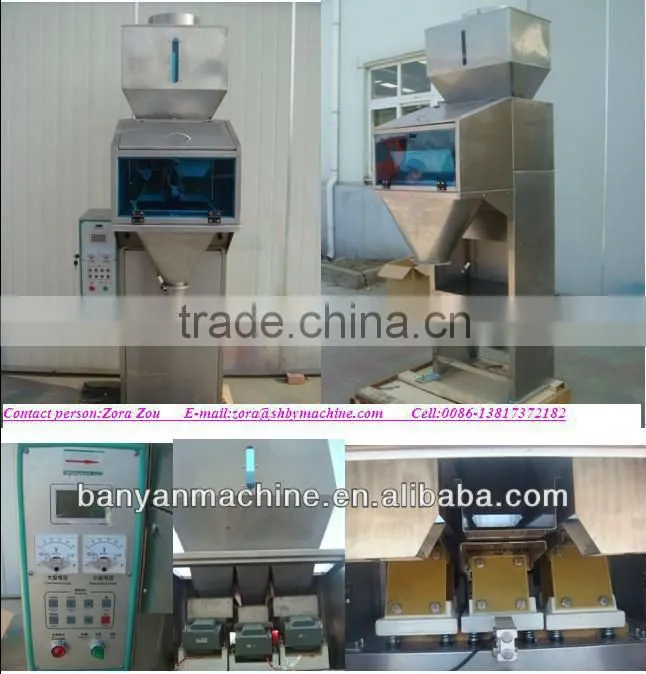 Lower Price Grains / Beans / Rice Weighing Filling Machine / 0086-18321225863