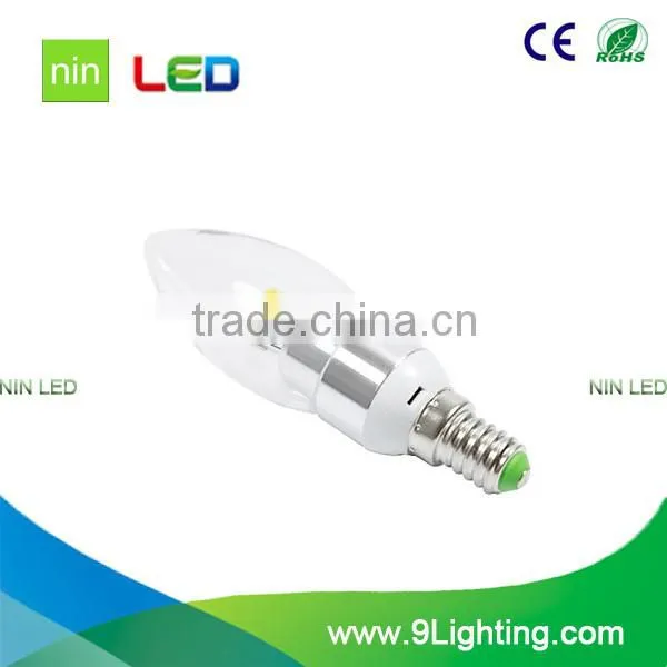 sliver color Newest best sell led high quality led candle light