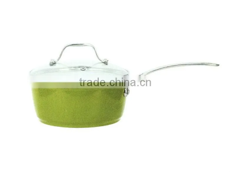 Aluminum Hard Anodized Nostick Coating Sauce Pan C1120-SP