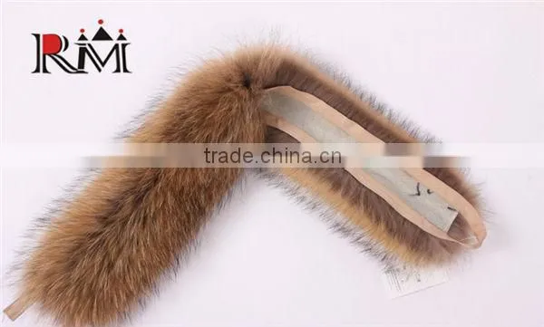 Raccoon dog strip, raccoon dog trim, raccoon dog fur collar