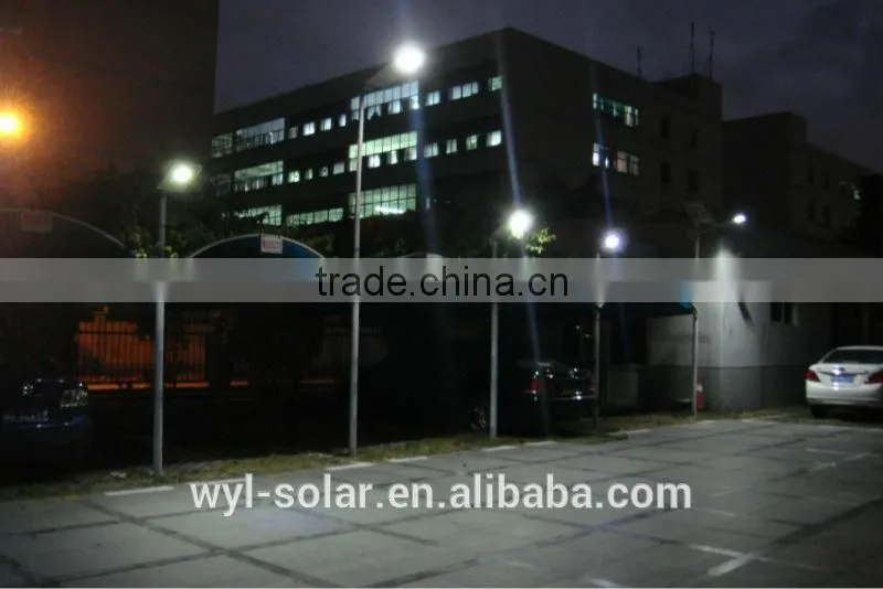 2014 year -30W Integrated Compact Solar street Light with PIR sensor