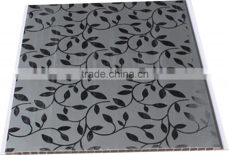 Hot foil stamping pvc ceiling panel P23