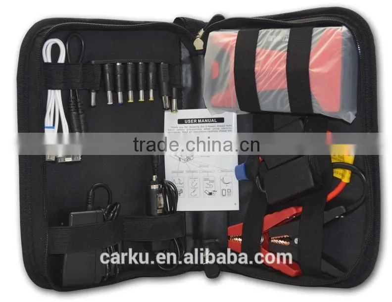 1000mAh fashion design mini emergency portable car jump starter