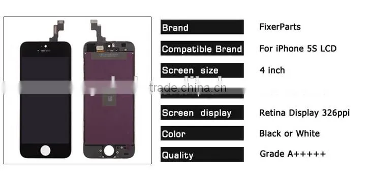 factory Bulkly supply for iphone 5s touch, for iphone 5s screen, for iphone 5s touch screen digitizer