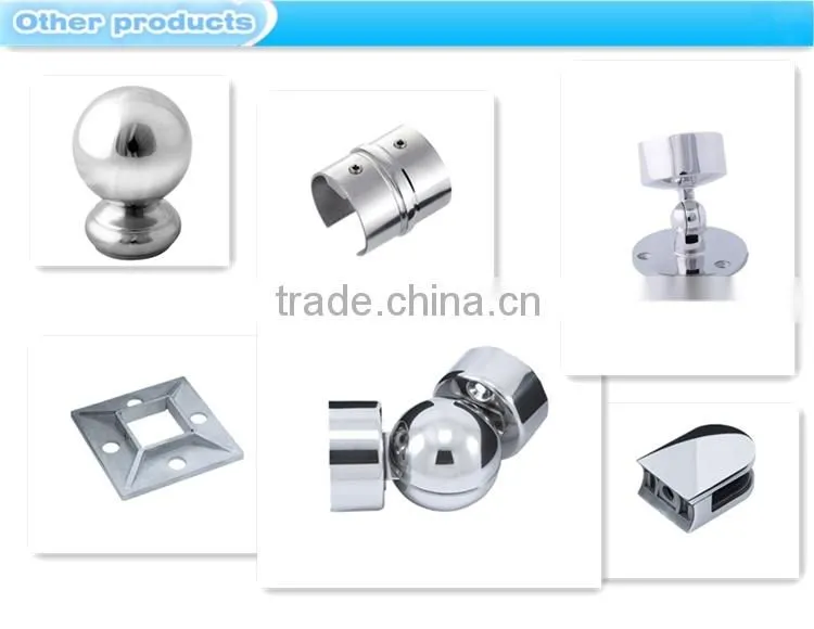 High quality stainless steel round handrail bracket