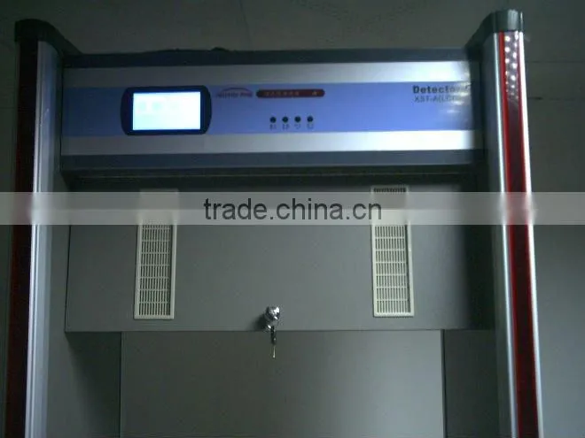 Airport Security Checking Door Frame Metal Detector , Multi Zone Walk Through Gate
