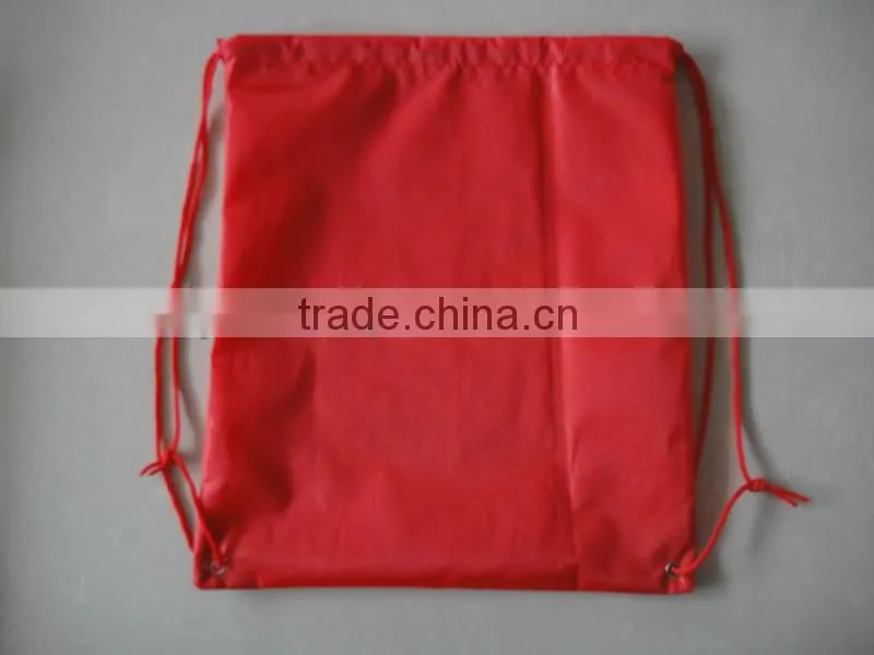 factory customized sublimation 210D/190T polyester drawstring backpack
