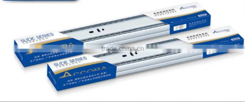 2016 China supplier Full Extension Sidemount Drawer Slides