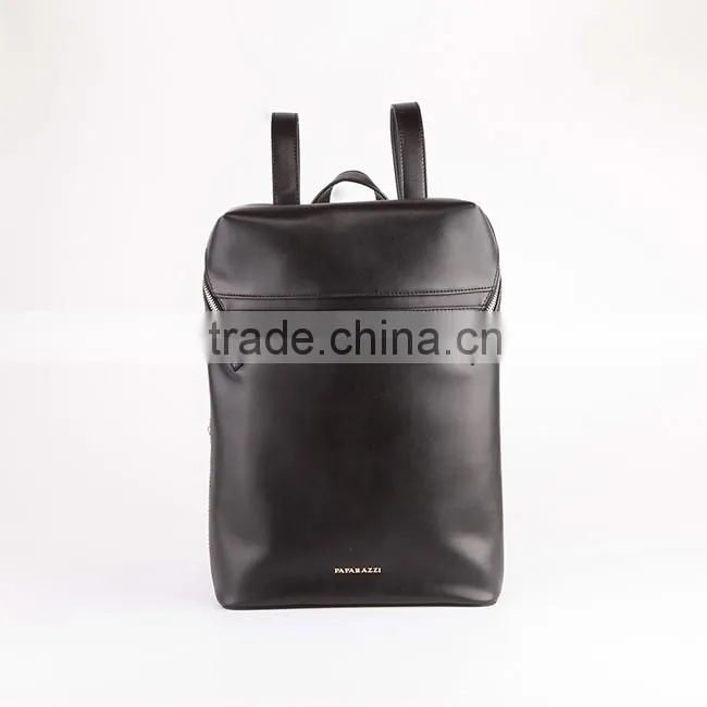 4741 Black Color Fashion PU Material Women Custom Sport Backpack, Backpack Manufacturer China