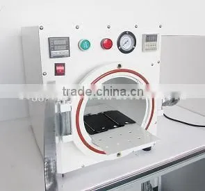 2016 Mobile phone lcd screen bubble remover machine