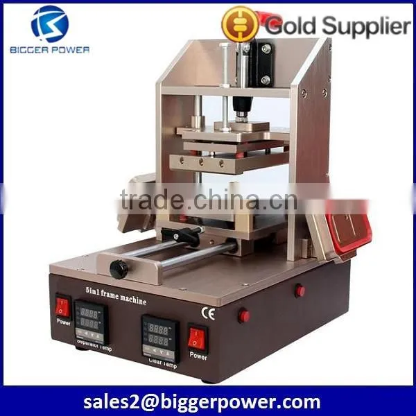 5in1 Vacuum LCD Screen Separator Frame Laminating Machine