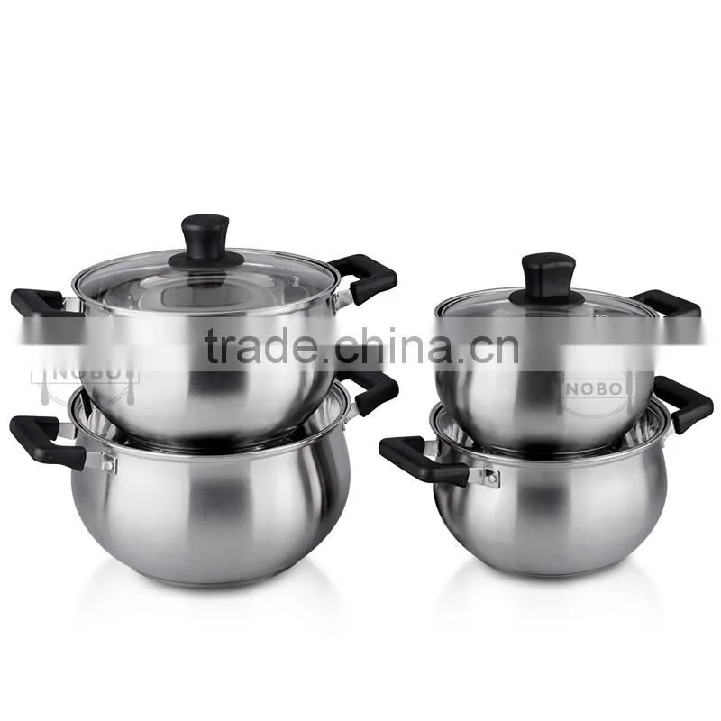 NOBO New Arrival Stainless Steel Stock Pot With Capsule Bottom