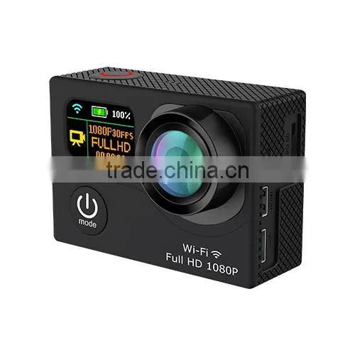 Dual Screens Wifi Action Camera 1080P FHD Sport DV DVR G3 Waterproof 30M 170 Wide Angle 12MP For Extreme Sports