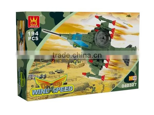 Intelligence toy plastic military toy building blocks