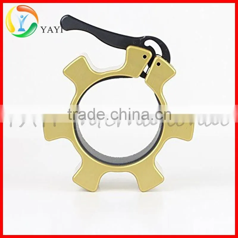 Weight Lifting Olympic 2'' Heavy Metal Barbell Collar