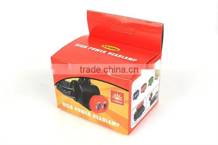 Goread GD33 Green pig nose plastic High bright cheap led head torch