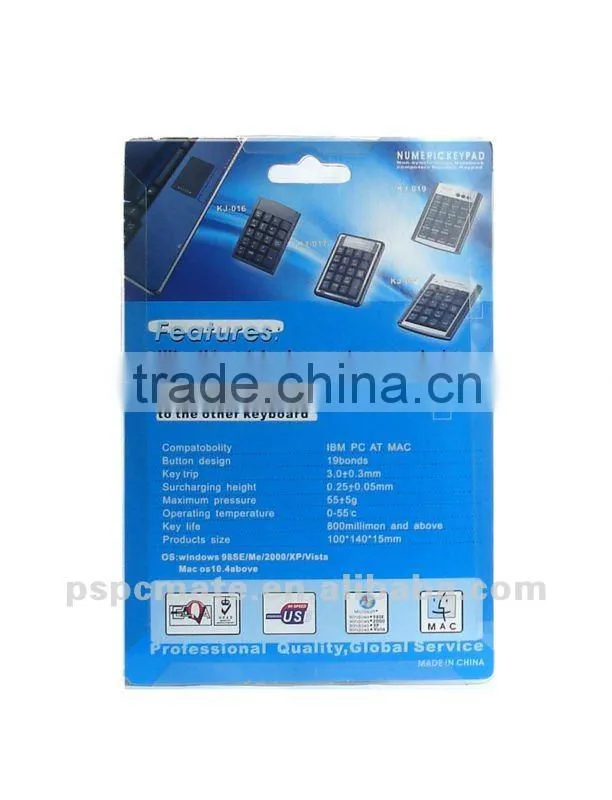 computer wireless numeric keypad for 2013 new year gift item