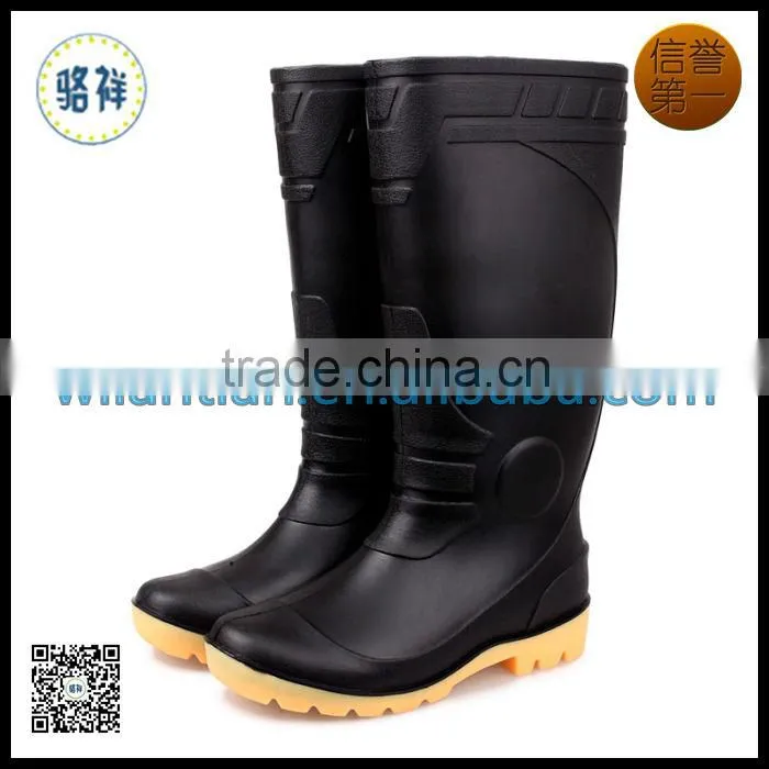 PVC cheap waterproof unisex rain boots