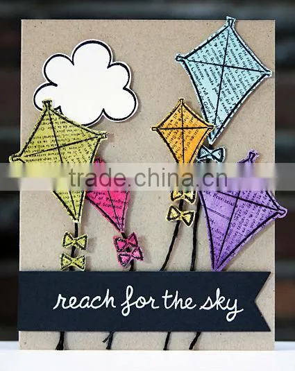 colored kite paper