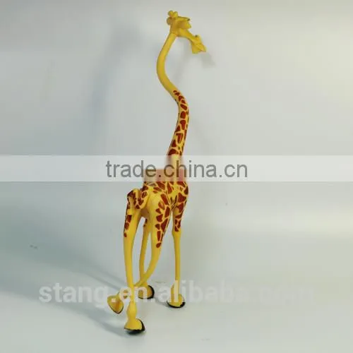 Madagascar Anime Dreamworks Giraffe Figure.Plastic Flexional Neck.