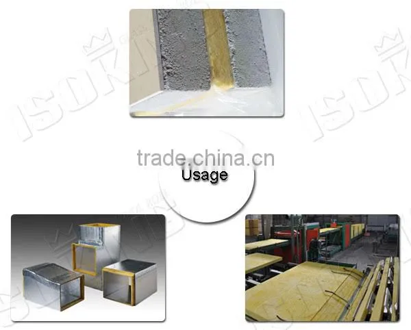 ISOKING Heat Insulation High Density Glass Wool Boards