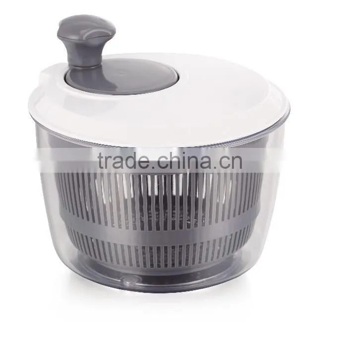 2016 BSCI Audit Factory Direct Sale Plastic Salad Spinner with Crank handle Plastic Salad Maker