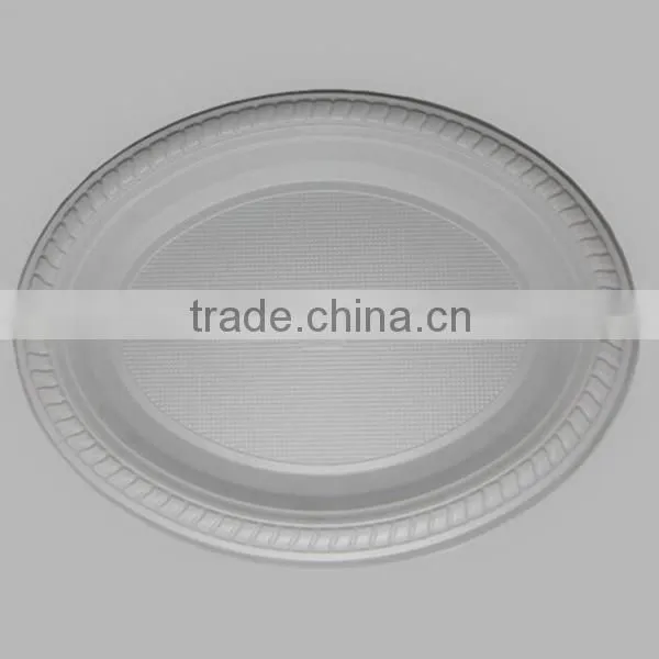 PS/PP Disposable Plastic Colored Plates