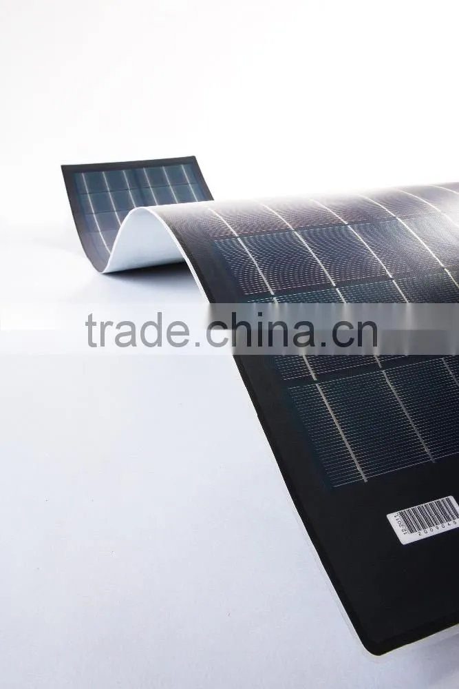 CIGS FLEXIBLE THIN FILM SOLAR PANELS for rooftops of house, factory