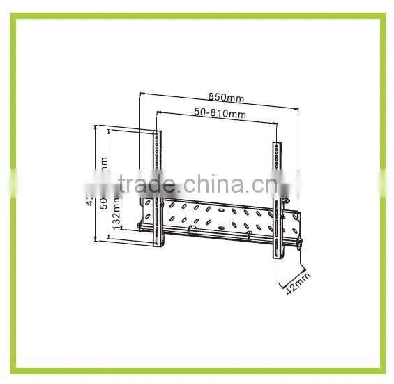 PLB143XL Flat Panel Slim Tilt TV Mount