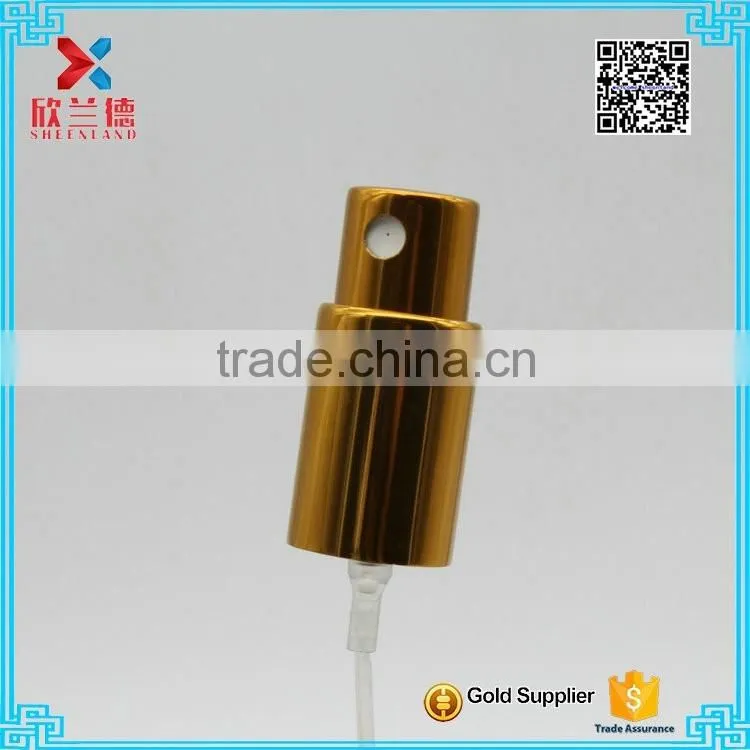 13mm gold perfume twist off sprayer with cap