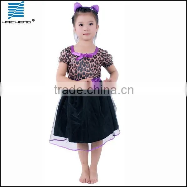 Halloween kids sexy animal fancy dress costume