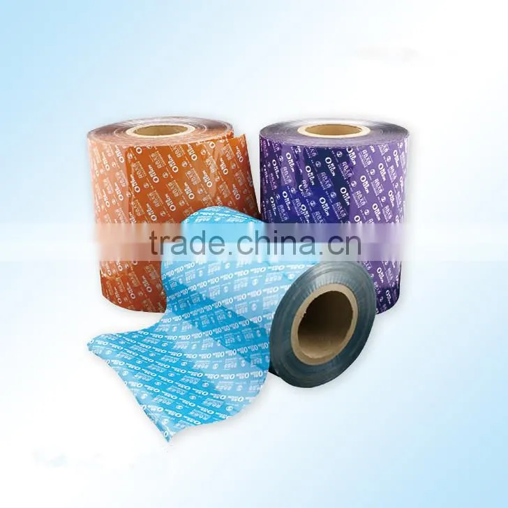 laminated film roll with printing
