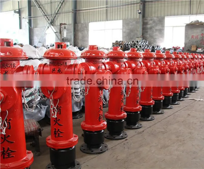 Fire landing valve with cap and chain