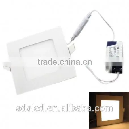 LED Panel light 9W SMD3528 Warm White Aluminum Alloy LED panel light
