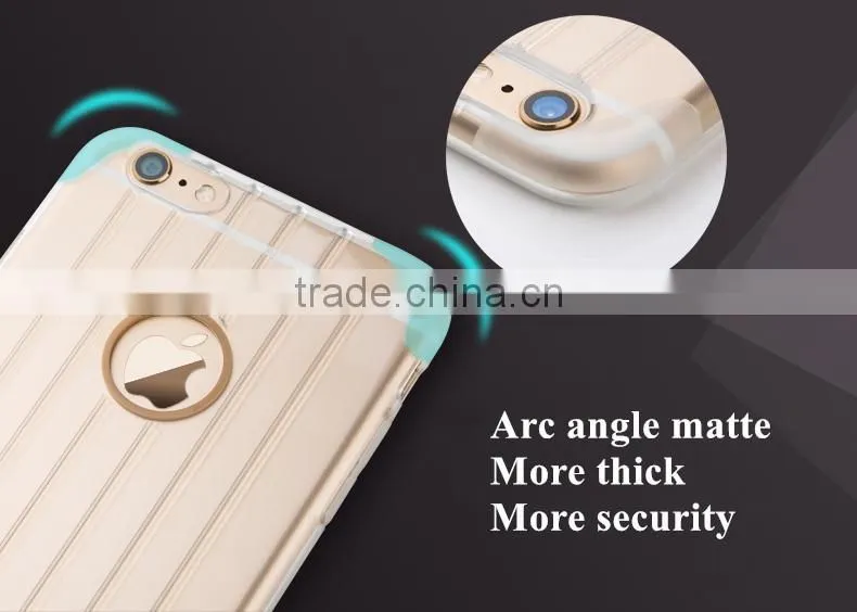 For iphone 6/plus Style case cover, Luggage TPU material