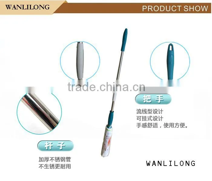 SM200W floor cleaning microfiber hurricane spin mop