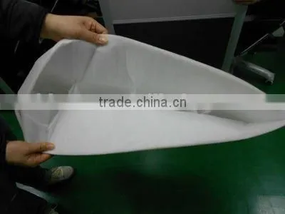 Automatic high frequency sealer for polyester air pocket filter making
