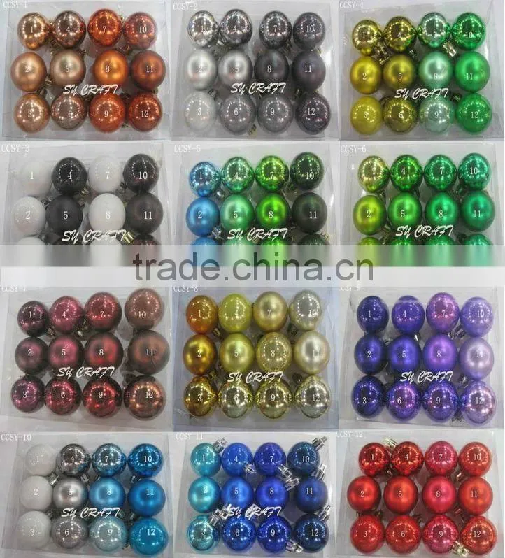 new year christmas tree decoration Christmas foam ball