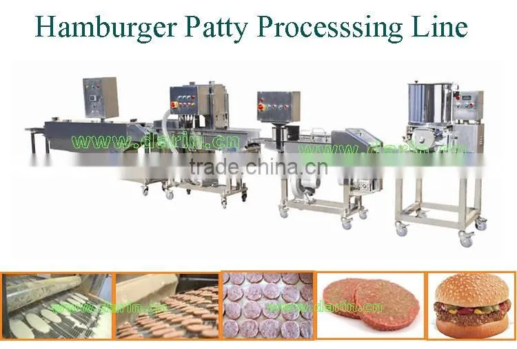 Patty burger food making machine factory price