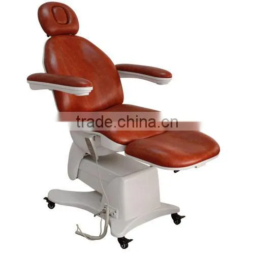 AYJ-B3201 useful beauty salon equipment genuine leather podiatry chair massage bed