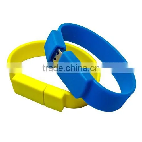 Silicone Bracelet USB Flash Drive 1GB - 64GB Custom Made