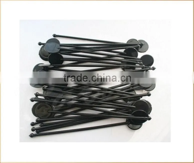 Hot logo printing custom plastic swizzle sticks